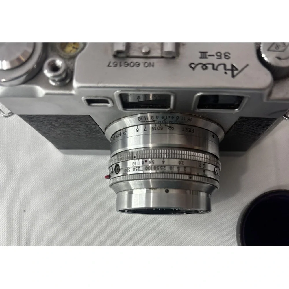 Aires 35 III Rangefinder Camera No. 606157 -Parts/Repair Untested